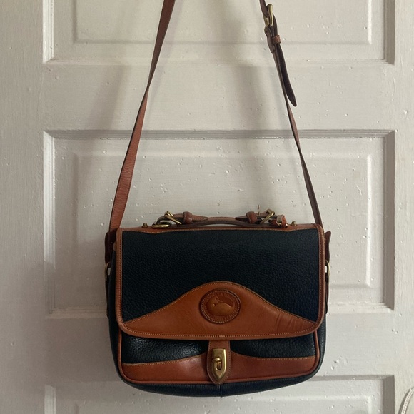 Dooney and Bourke Navy Blue Crossbody Handbag - Picture 12 of 13